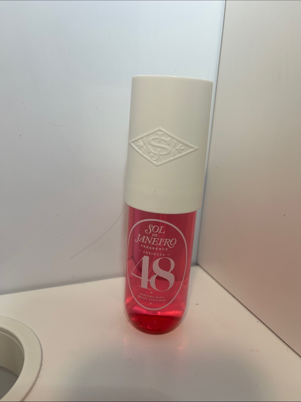 Sol de Janeiro Cheirosa 48 Body Mist in Bright Pink & Cream Cap